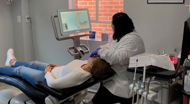 patient receiving dental care in Beverly Hills, CA