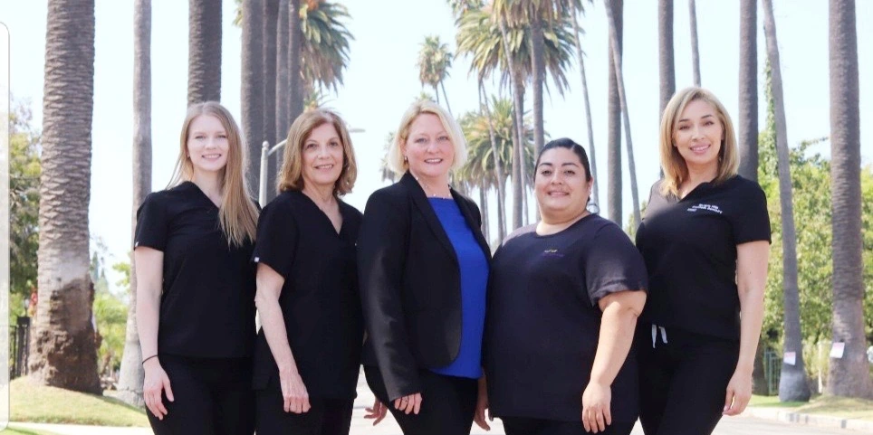 Dr. Hanam-Jahr and her Beverly Hills Aesthetic Dentistry team